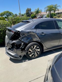 Honda Civic  – Rear End Collision Damage