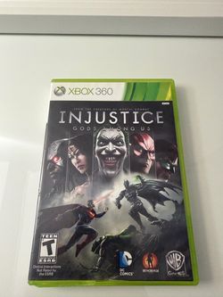 Injustice: Gods Among Us Xbox (contact info removed) w/ Manual