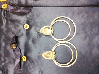 Sterling silver earring