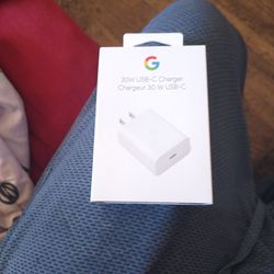 Brand New Google Usb-c Charger Box 30w