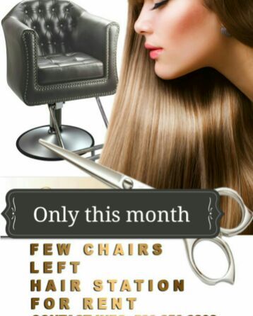 Free month rent hair station