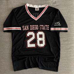 Vintage Y2K SDSU San Diego State University Marshall Faulk Jersey