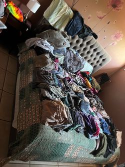 King Size Mattress, frame, headboard