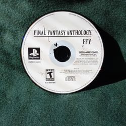 Final Fantasy Anthology V for PS1 (1999) Black Label Edition