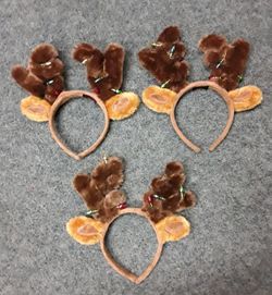 Set of 3 Reindeer Ears