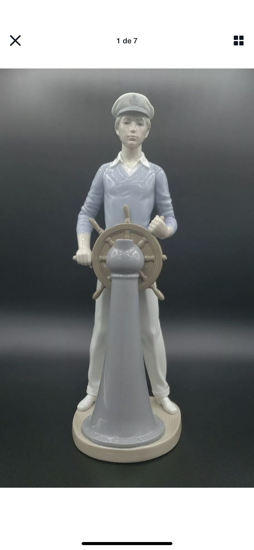 Lladro Figurine 5206 Yachtsman.