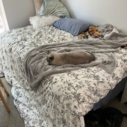 Full Size Bed With Bed Frame