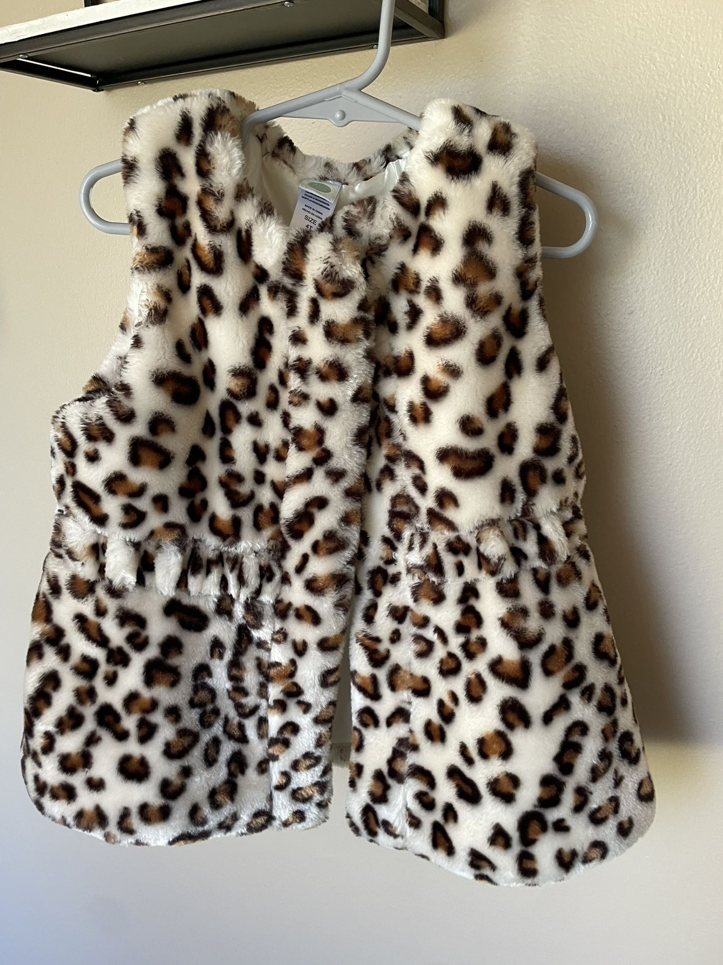 Little Girls Fur Vest