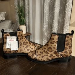 Cole  Haan Ankle Fur Boots 