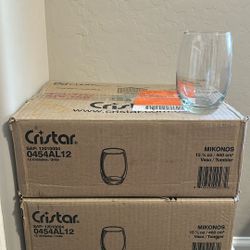 Stemless Wine Gladses 15 1/2 oz 