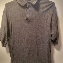 Bill Blass Gray Polo L