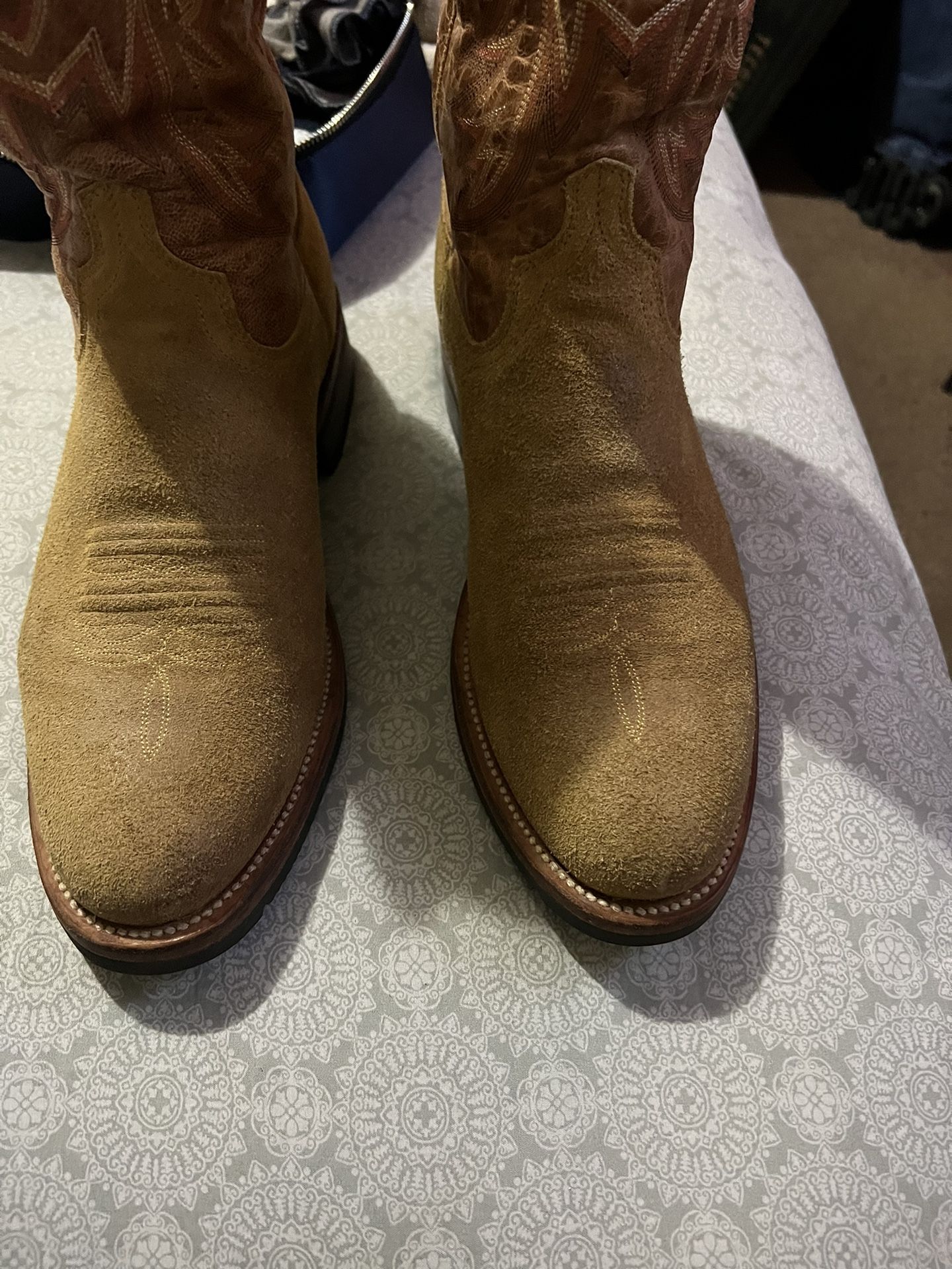 lucchese rusty boots size 10 1/2 D