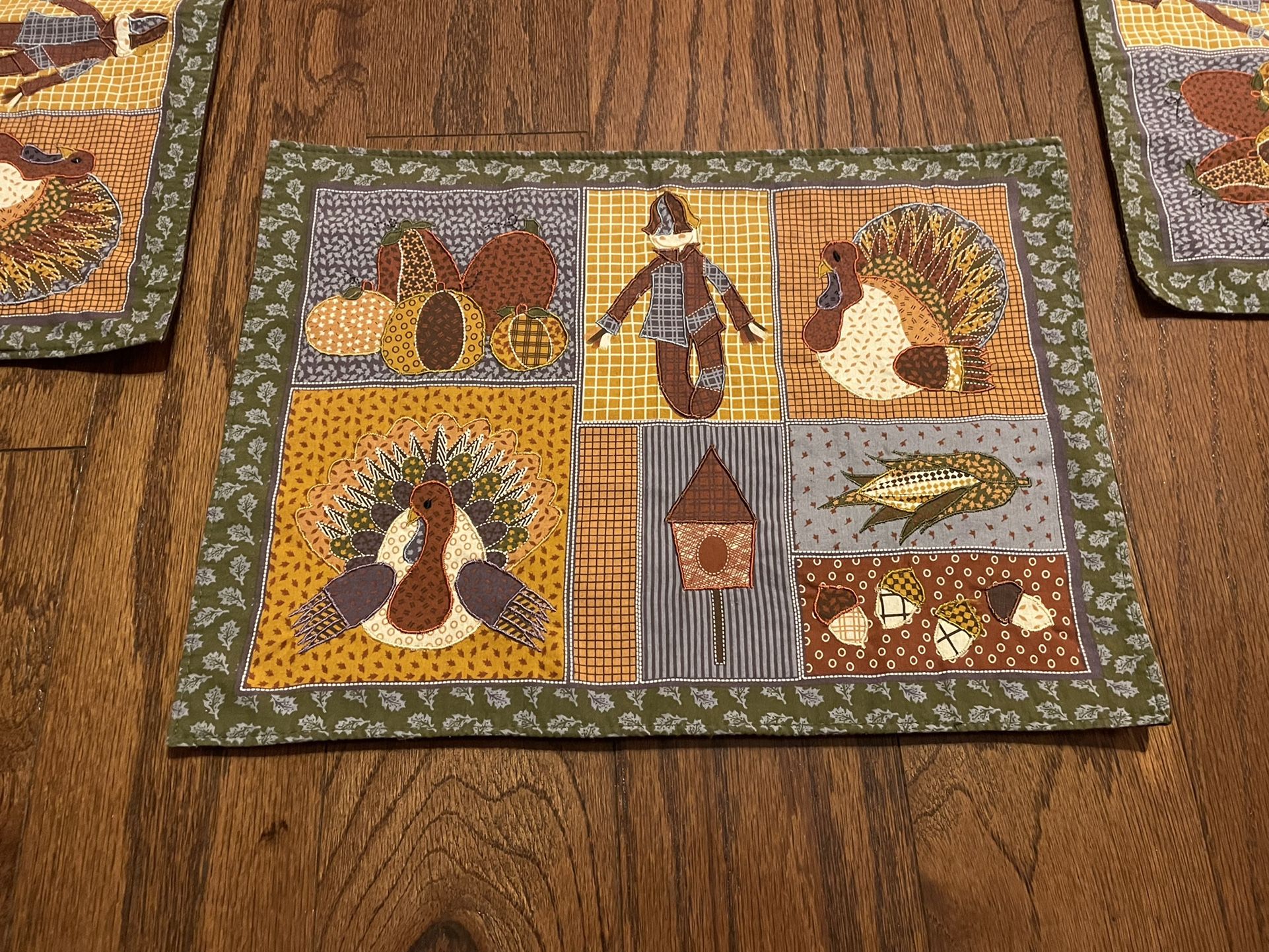8 thanksgiving/ Fall Place Mats