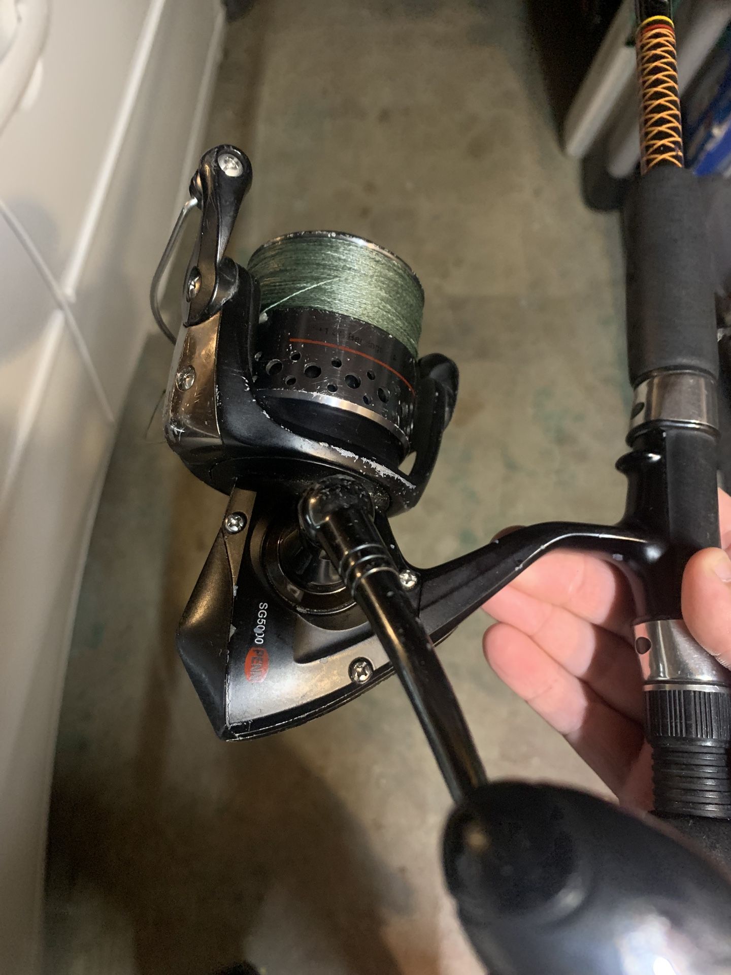 uglystick rod + penn 5000 reel