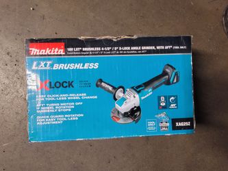 Makita 4 1/2" - 5" Grinder Brushless X Lock 18v