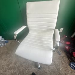 White Office Chair 