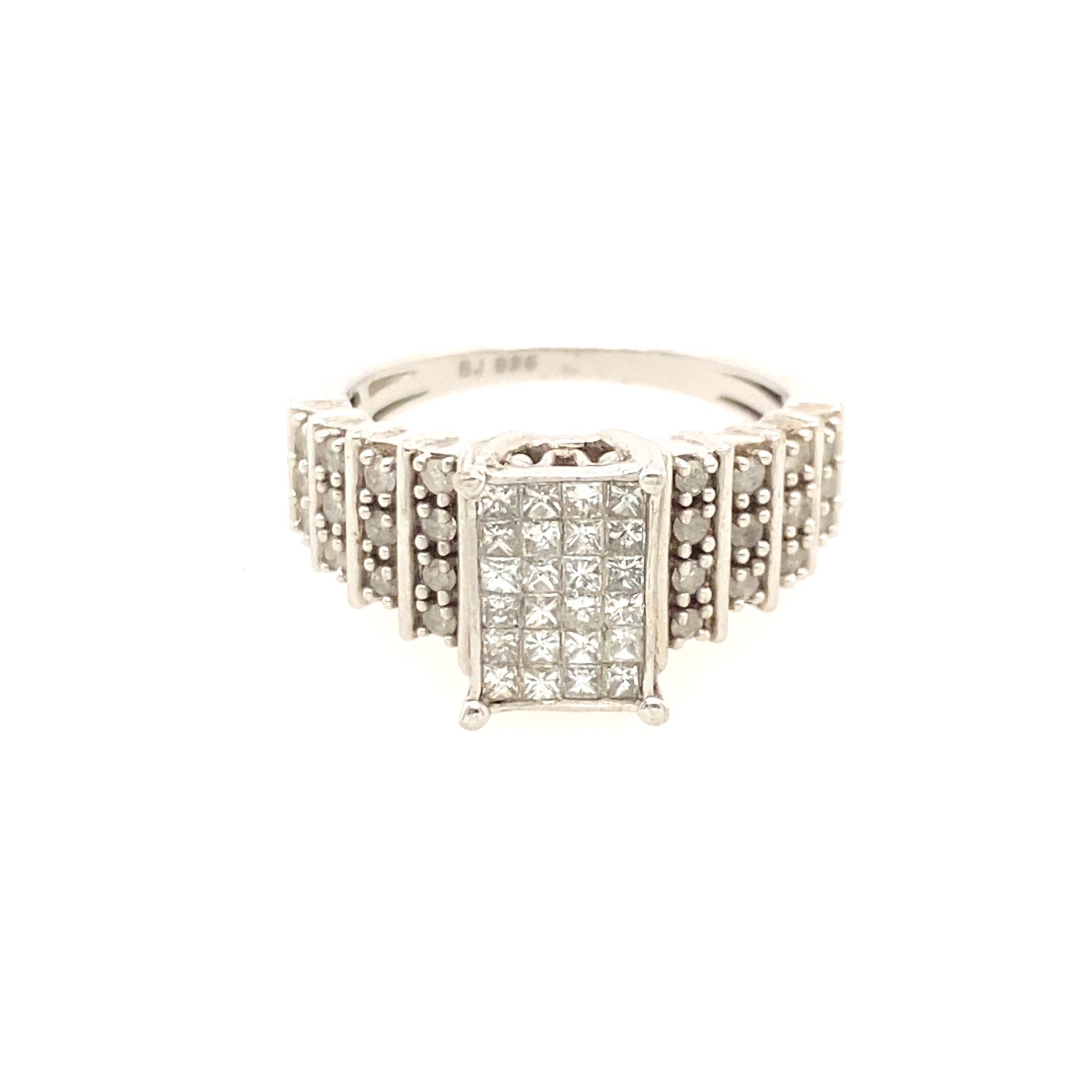 Silver 925 Diamond Ring