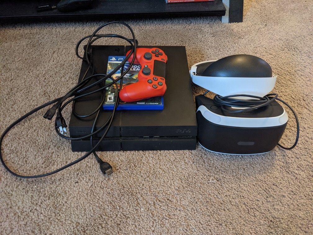 PS4 Bundle With PS4 VR