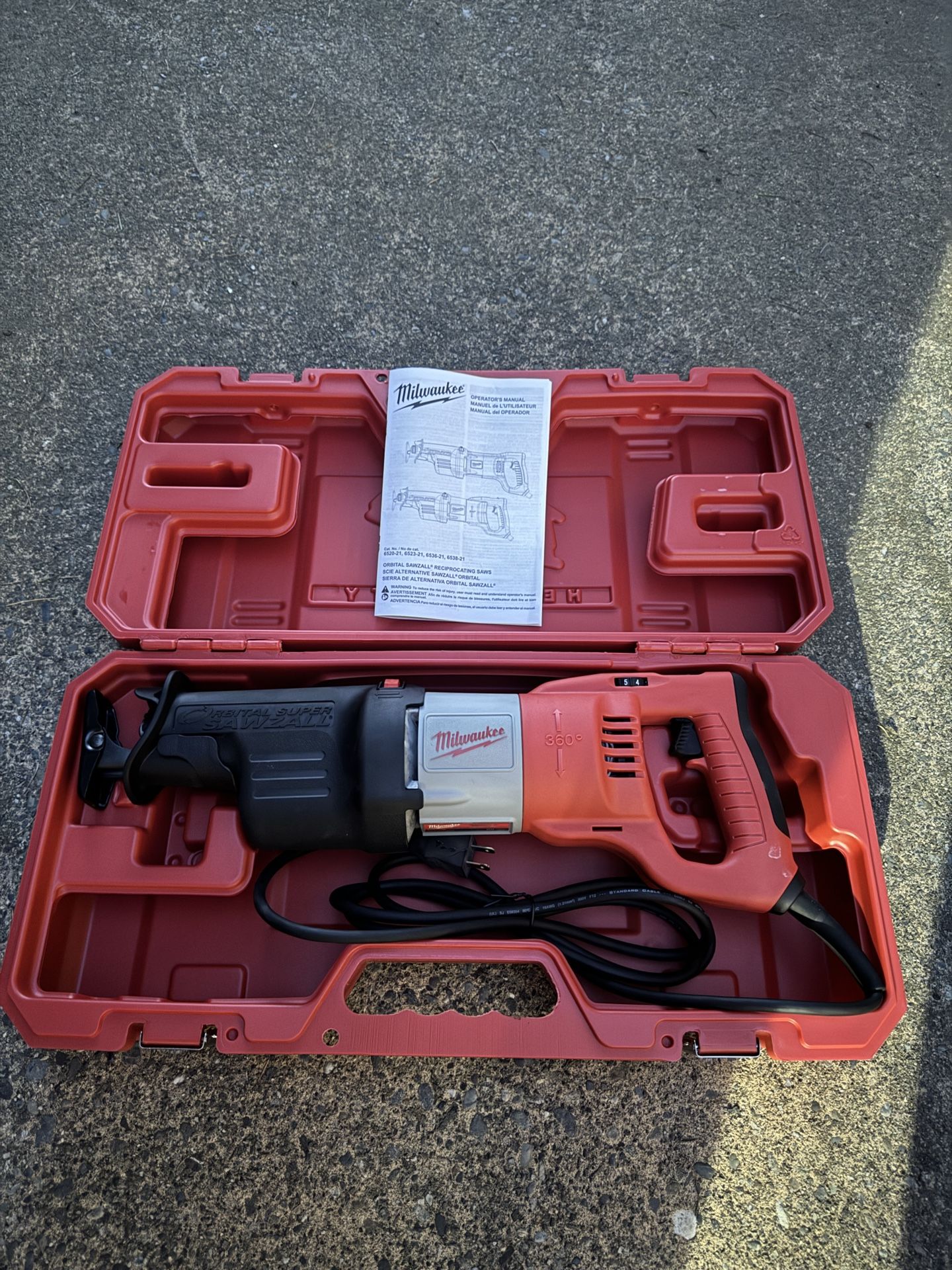 Milwaukee Orbital Super Sawzall