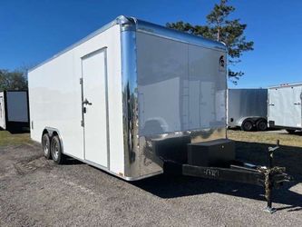 Spartan 8.5 x 20 Flat Nose Enclosed 10k Cargo Trailer