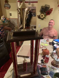 First place large trophy auto sales