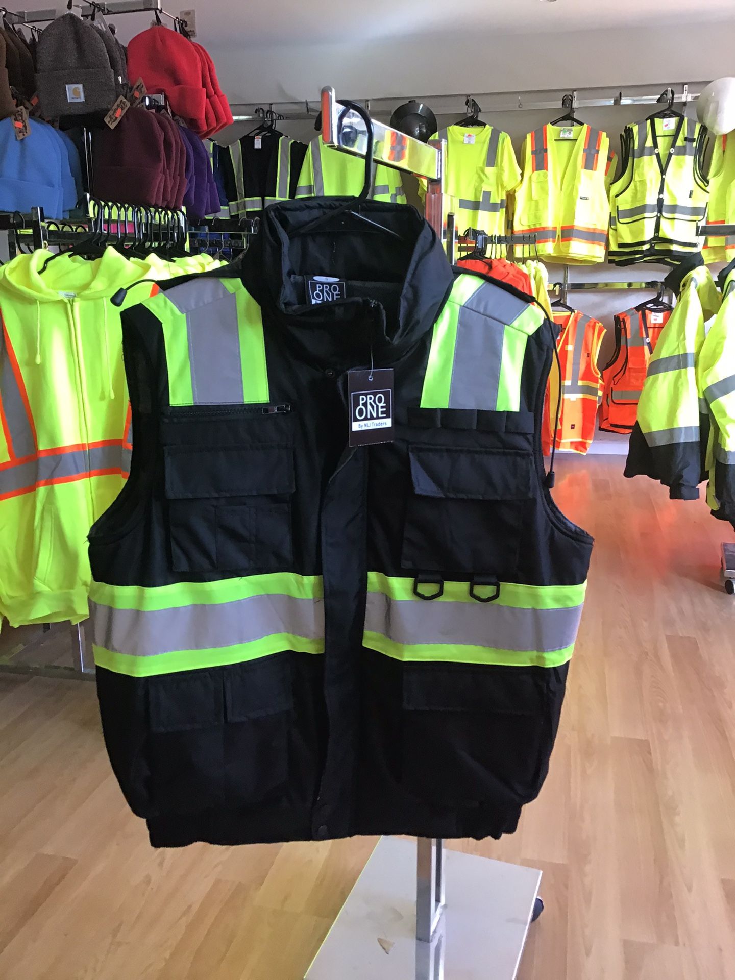 Class 2 insulated safety vest