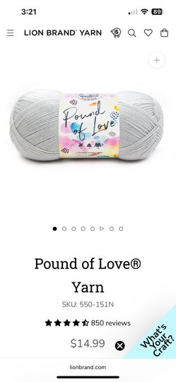 Yarn -Pound of Love® Yarn