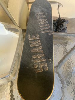 New skateboard deck