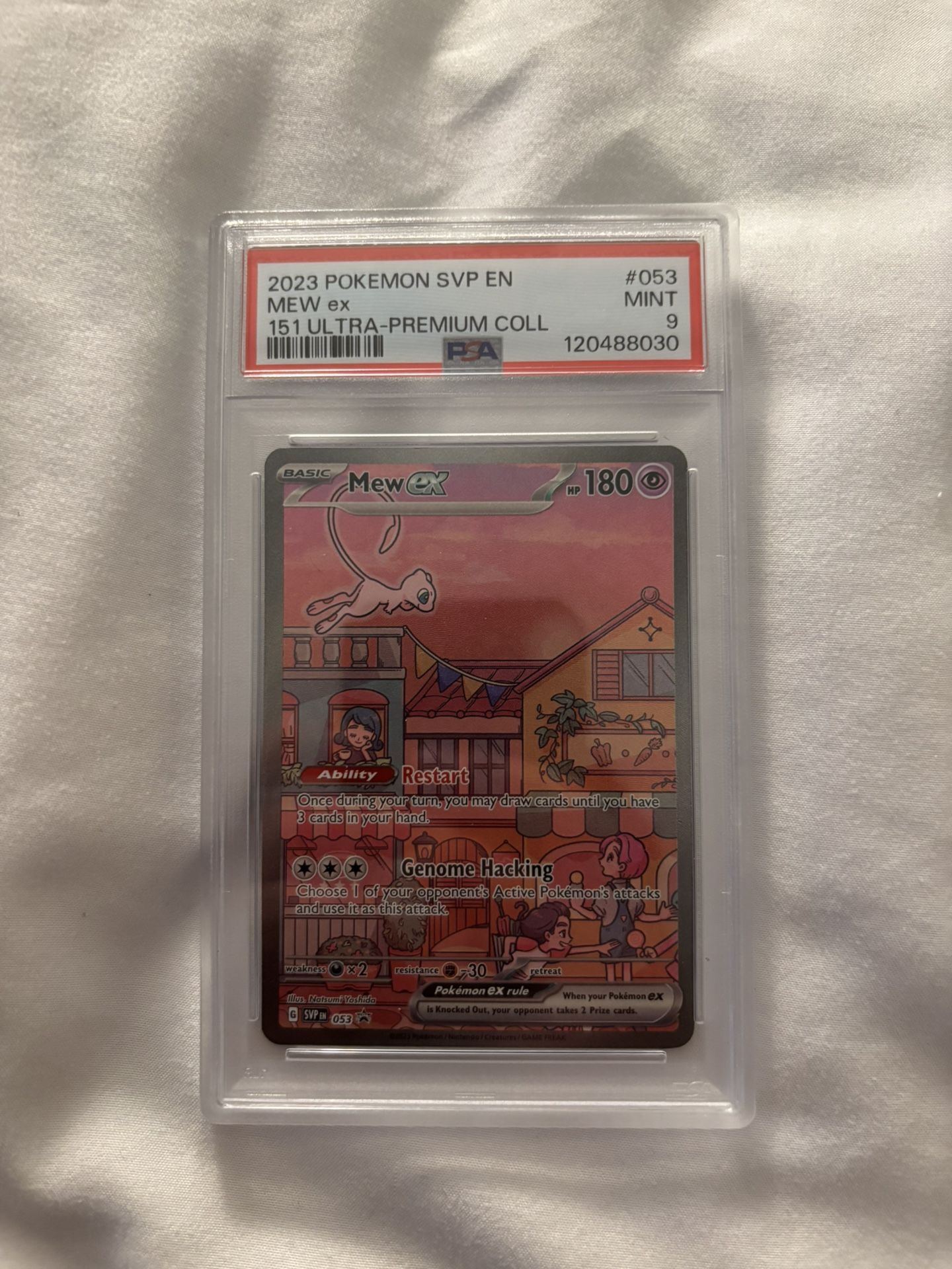 PSA 9 Mew Ultra Premium Collection Promk SV 151