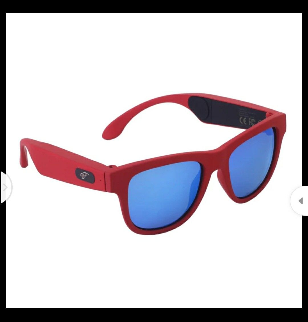G2 Bone Conduction Bluetooth 5.0 Sunglasses Open-Ear Headset Polarized Eyeglasses Wireless Glasses
