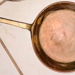7” COPPER SAUCE PAN (7” Is The Top Measurement & 5 3/4”  Base)