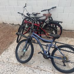 4 Bikes and Bike Stand