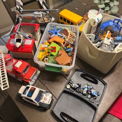 Multiple Playmobil sets