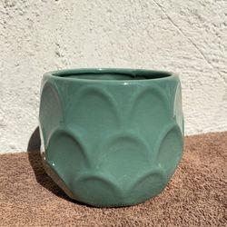 Green Flower Pot / Planter 
