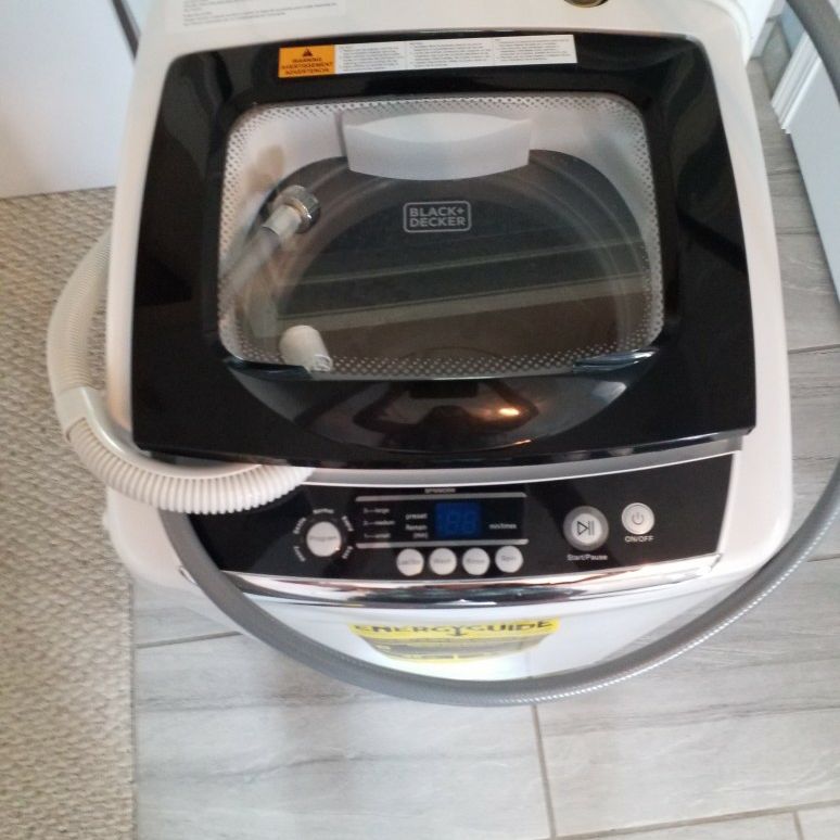 Black And Decker 0.9 Portable Washing Machine for Sale in Ravenna, OH -  OfferUp
