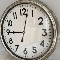 24” Dia Wall Clock