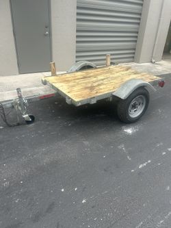 4x6 Galvanize Heavy Duty Trailer .
