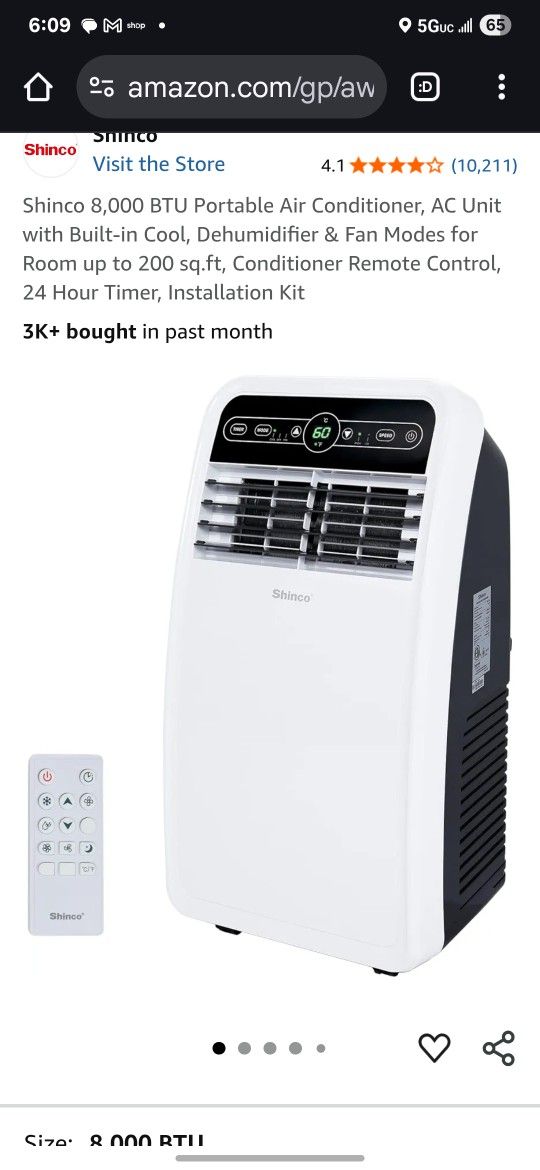 Brand New One Room Ac Unit - Works Perfectly!