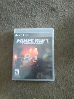 Minecraft PS3 game