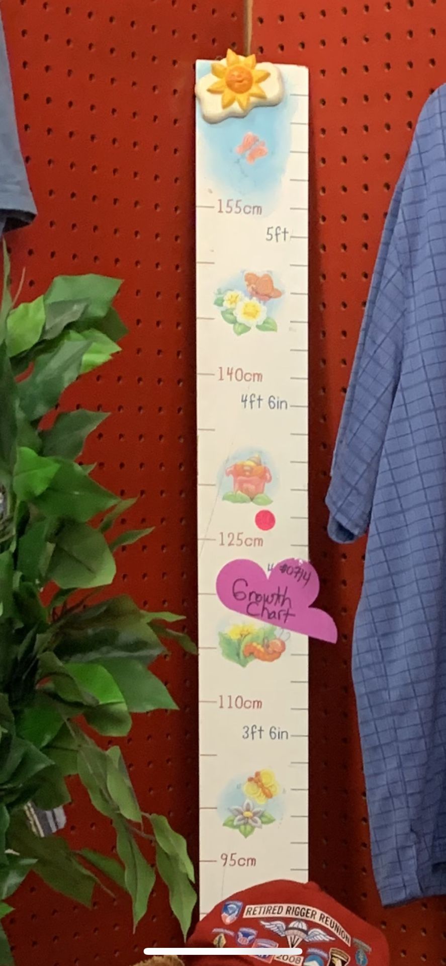Wooden Growth Chart