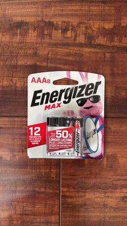 Energizer MAX AAA Battery: 8 Count