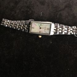 Citizen Eco Drive Pearl Face Gold Silver Tone 