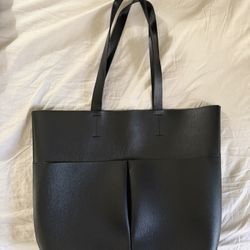Neiman Marcus Faux Leather Tote