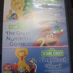 Sesame Street Learning Triple Feature 