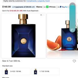 Versace Blue Homme 