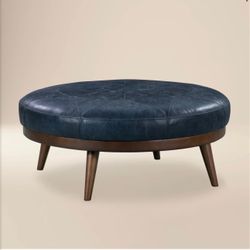 Midnight Blue Gio Ottoman/ Coffee Table