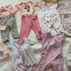 Baby Girl Clothes 0-3 Months