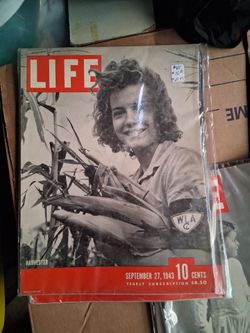 Life Magazine September 27, 1943