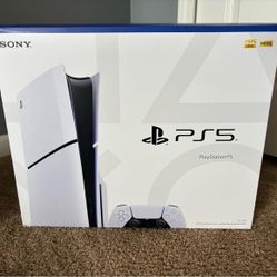 Brand New Sealed PS5 Slim Disc Edition — 1TB