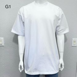 Vintage men Pro Club Heavyweight White T-Shirts Lot 3 XL Tall Y2K Blank rap, hip-hop, urban streetwear